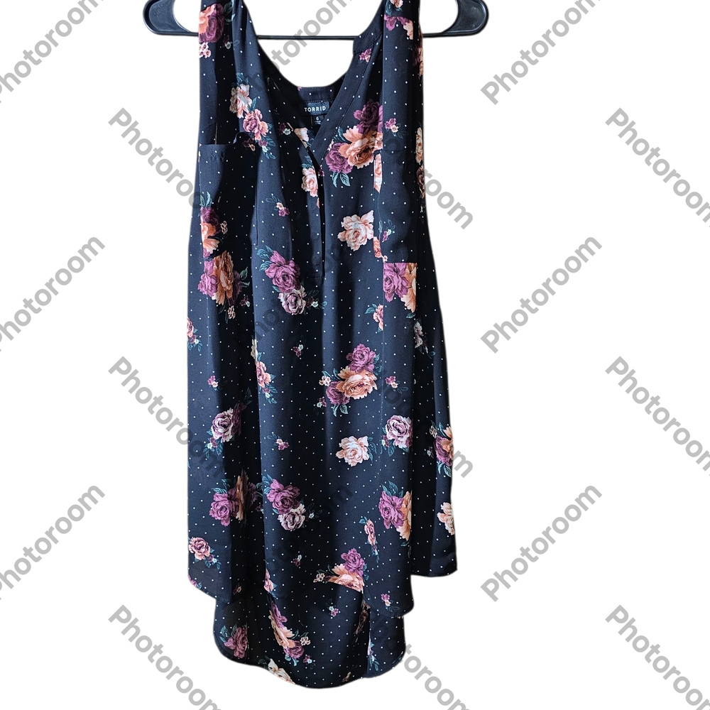 Size 6 Torrid Hailey Floral Tank Top